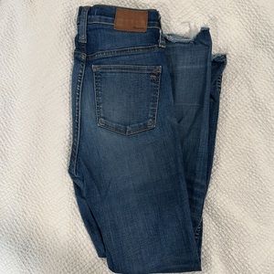Madewell 10 inch high rise jeans